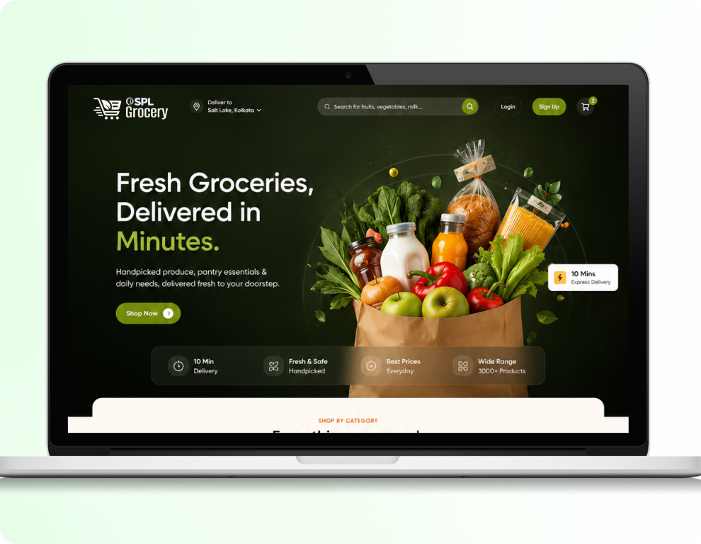 Customer Website