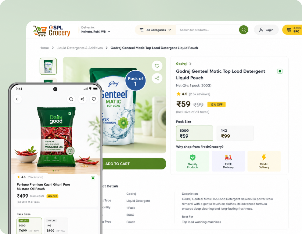 Product Details & Variables