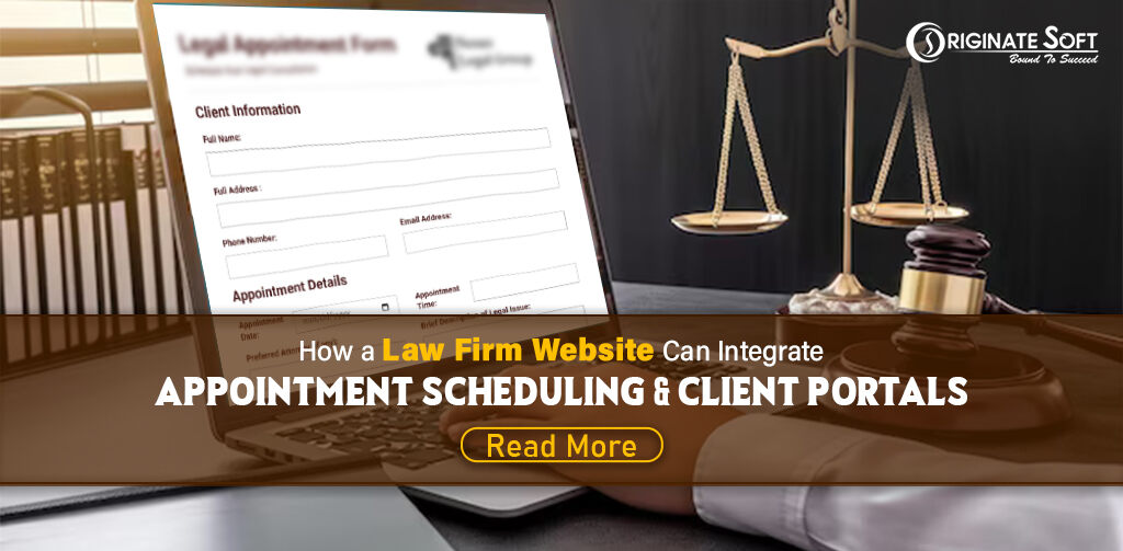 Law firm website development with integrated appointment scheduling