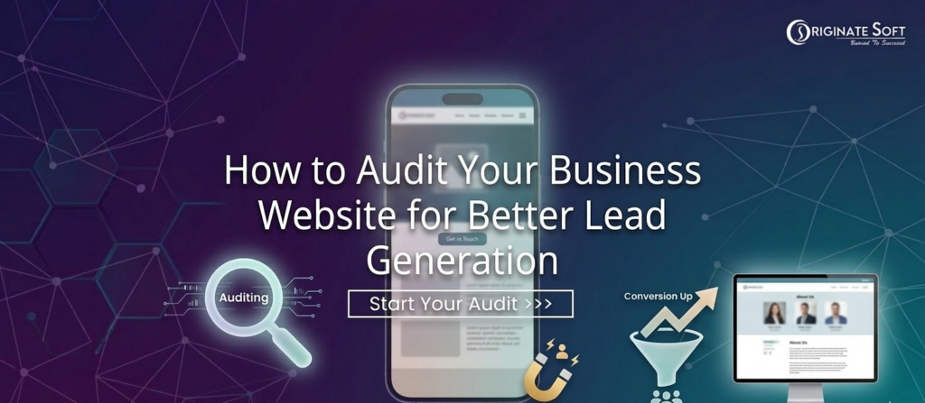 Audit website for lead generation