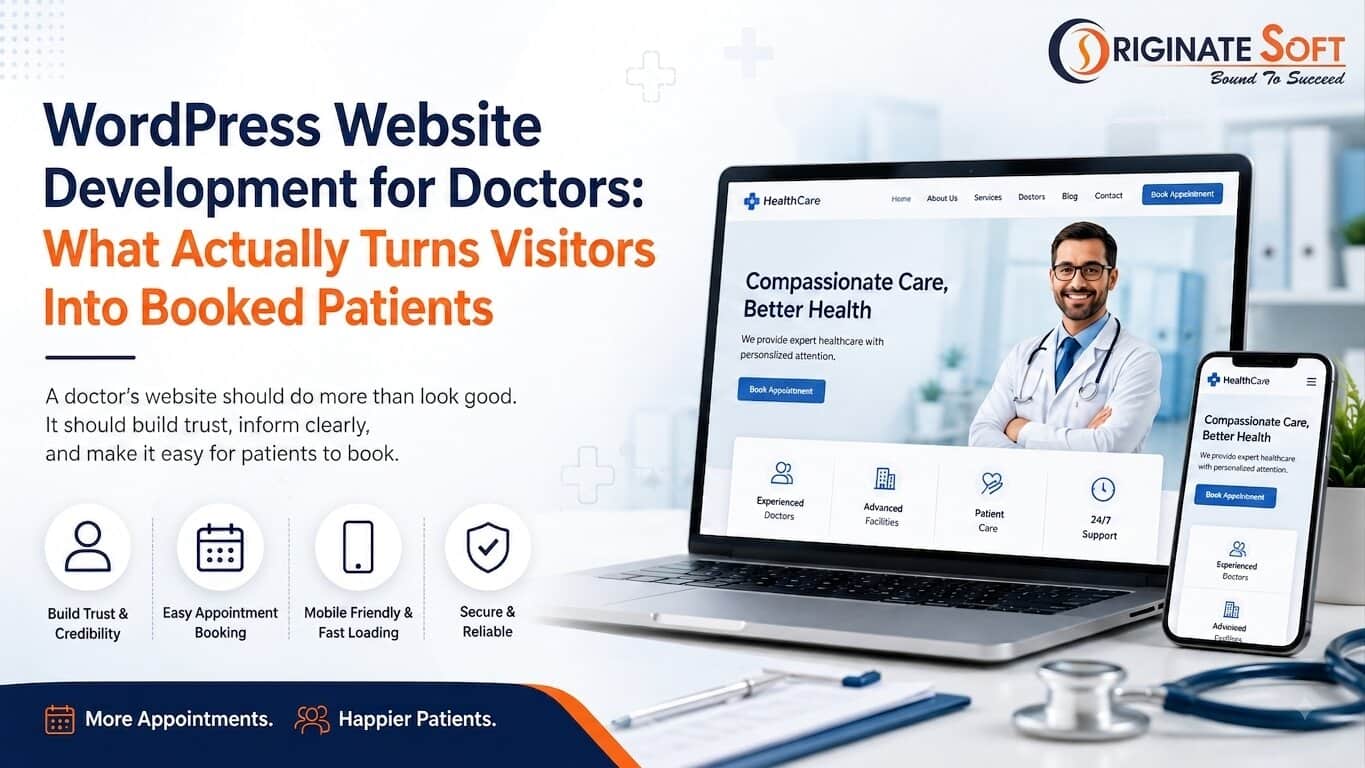 WordPress website development for doctors