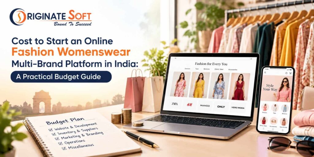 cost to start an online fashion womenswear multi-brand platform