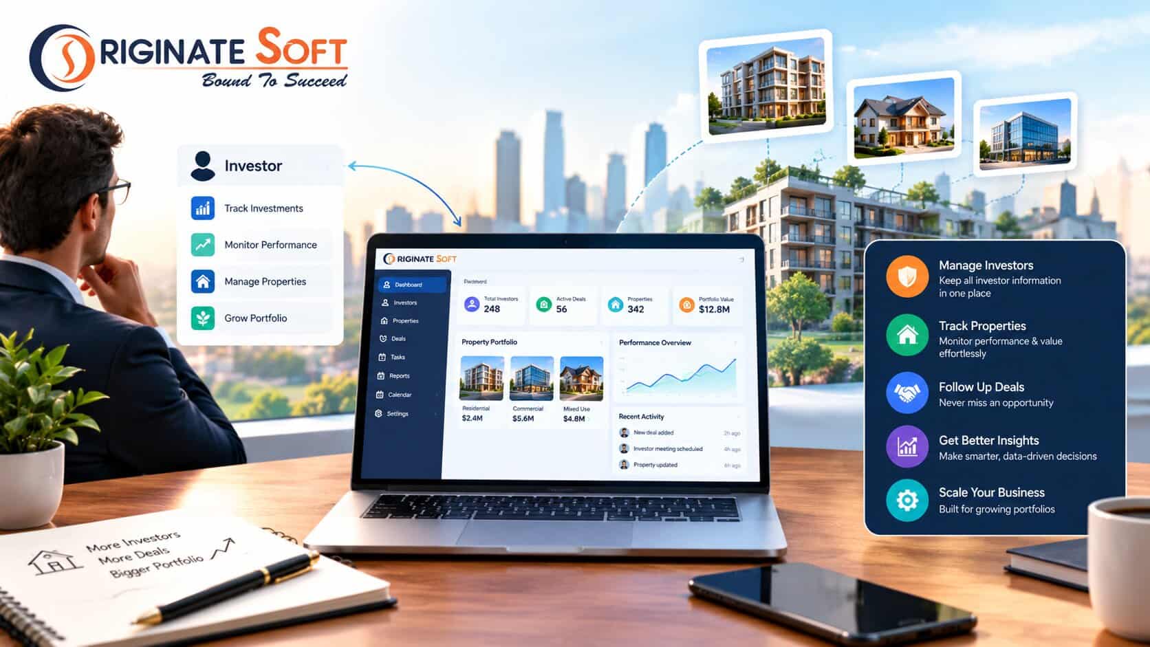 CRM for real estate investor management